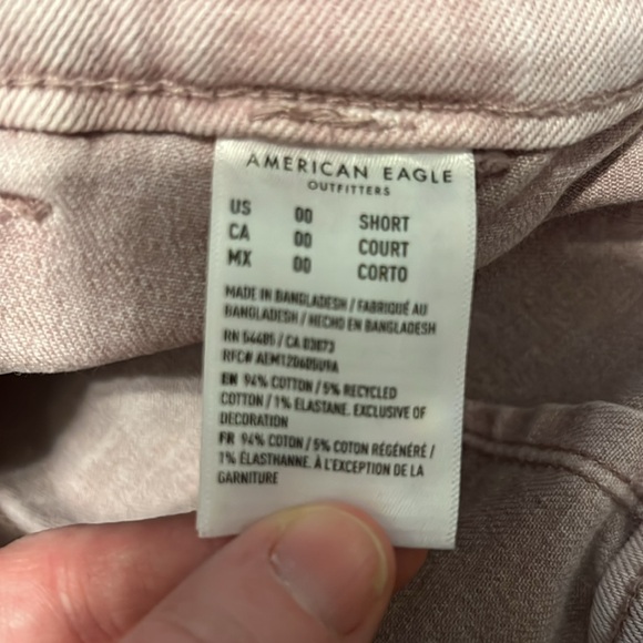 American Eagle skater Jean size 00 short - Picture 5 of 6